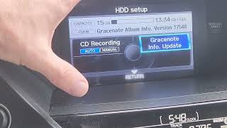 How to Update GraceNote on your Honda Pilot