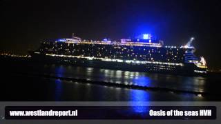 preview picture of video 'Oasis of the Seas aankomst in Hoek van Holland'