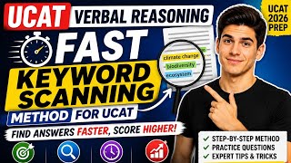 Fast Keyword Scanning Method for UCAT Verbal Reasoning