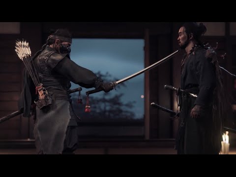 Ghost of Tsushima mask on (stealth) gameplay walkthrough - Main Story #19 From the Darkness