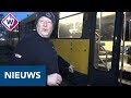 De pekeltram rijdt in Den Haag om de tramrails sneeuw- en ijsvrij te houden - OMROEP WEST