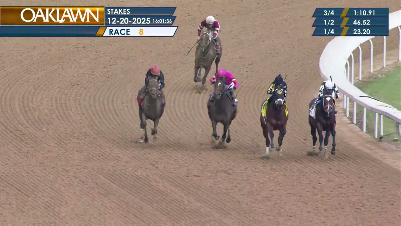 Oaklawn Park December 20, 2025 The 5th Running of TINSEL STAKES