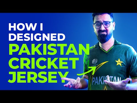 How I Designed Pakistan World Cup 2011 Jersey as a 21y/o Graphic Designer | Waleed Mushtaq