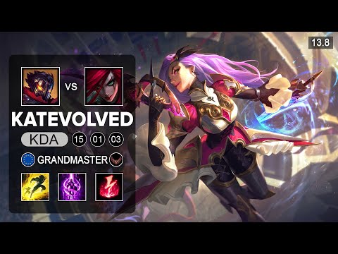 KatEvolved Katarina vs Viktor Mid - KR Challenger - Patch 13.8 Season 13