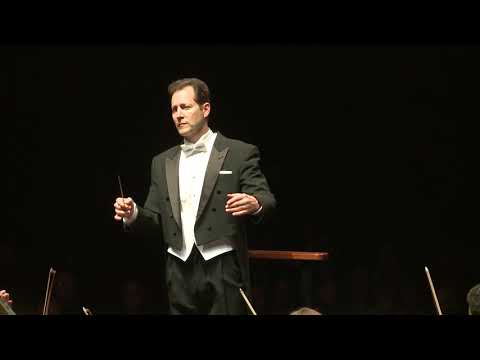 Brahms Symphony No. 2; Mvt. III (orchestra's view); Lawrence Golan; Yakima Symphony Orchestra