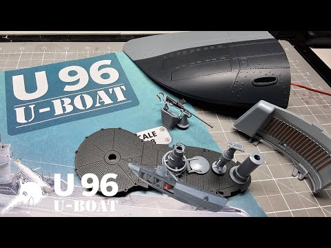 Build the 1:48 Scale U96 U-Boat - Pack 1 - Stages 1-4
