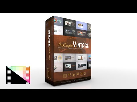 ProChapter Vintage - Professional Presentation Environments for Final Cut Pro - Pixel Film Studios