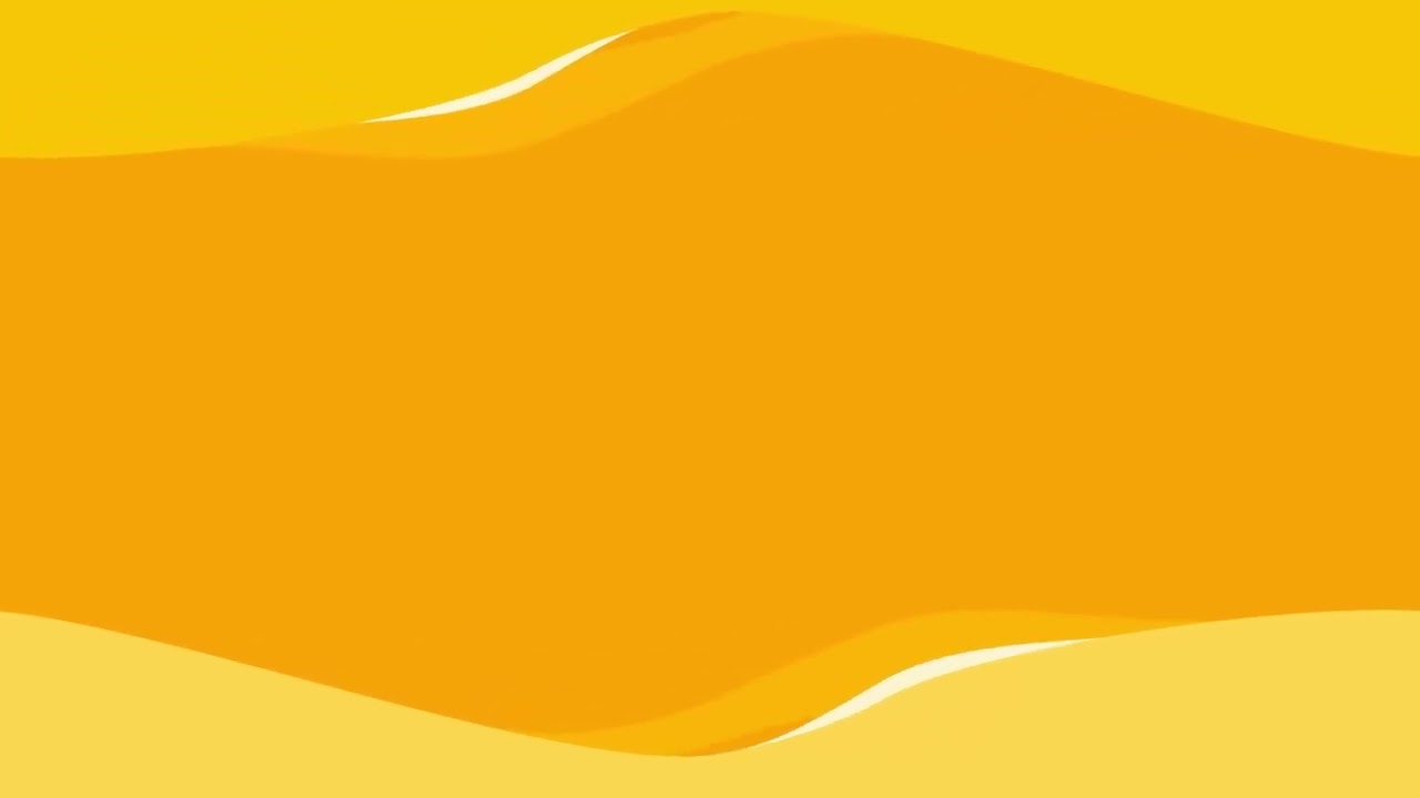 Orange Waves Looping and Intersent inAbstract Mode - 2021956