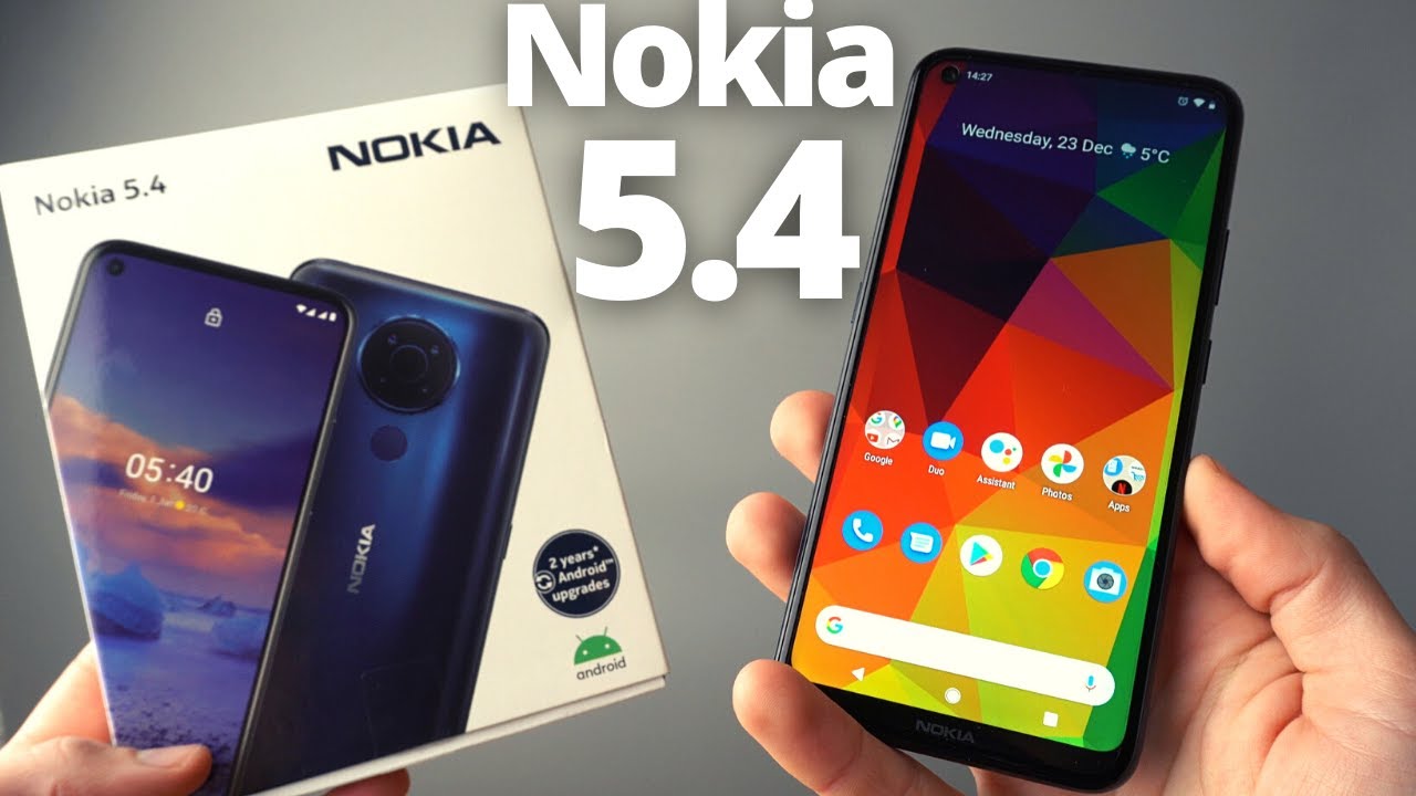 Nokia 5.4 - Unboxing ,Setup & First Look Review