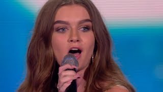 HOLLY Tandy&#39;s IMPRESSIVE Cover of The Edge of Glory - The X Factor UK 2017 - Six Chair Challenge