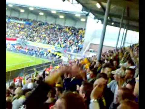 S.C. Cambuur - Roda jc: 2-2 Sfeer Impressie M.I. Side (The North Side) + Goals Cambuur