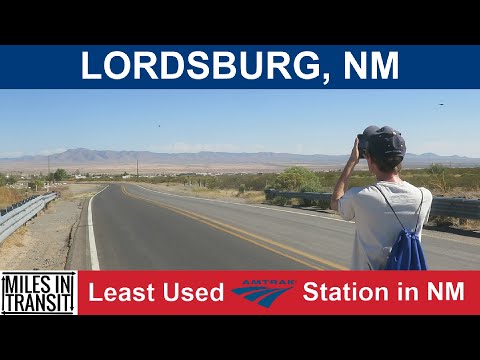 Lordsburg - Least Used Amtrak Station in New Mexico