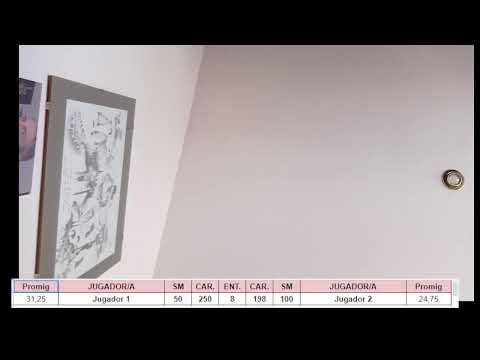 Reproducció en directe de: Billar Casal de Cervera Taula 1