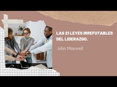 , title : 'Las 21 Leyes Irrefutables del Liderazgo -John Maxwell (AUDIOLIBRO)'