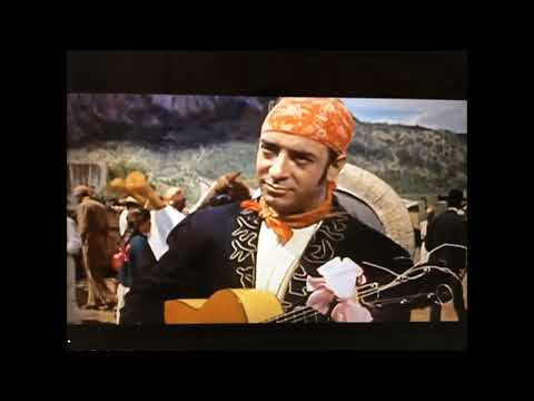 David Moreno  Guitar in "Comanche 1956" Western Movie