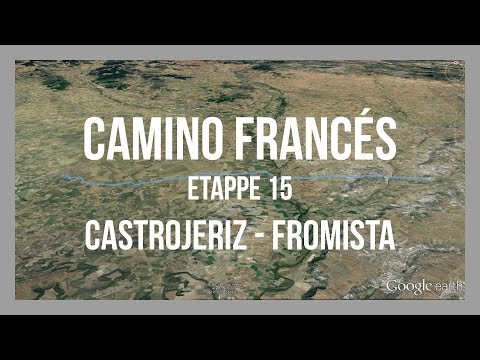 Etappe 15 - Castrojeriz – Fromista | Camino Francés | Jakobsweg Spanien | GPS-Track