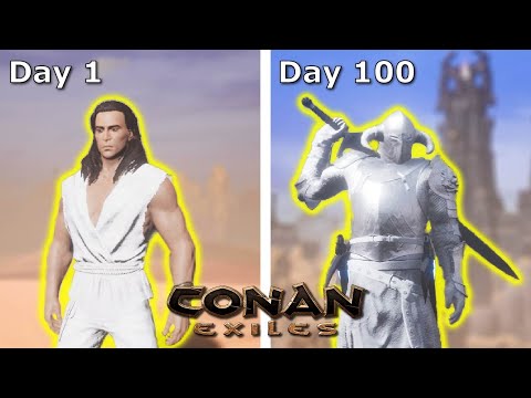 I Survived 100 Days Of Conan Exiles…