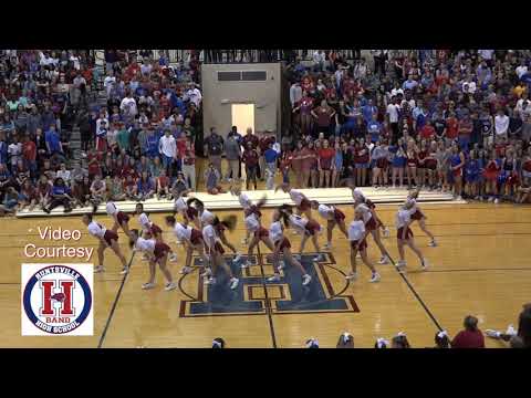 Huntsville High School Pep Rally Dance Team