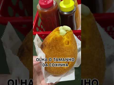 Feirinha da terra em trindade Goiás #feirinha #comida #coxinhadefrango #sextou