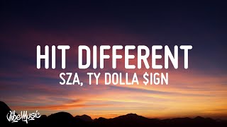 SZA - Hit Different (Lyrics) feat. Ty Dolla $ign