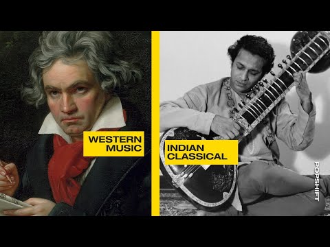 Difference Between Western Music vs Indian Classical Music w/ Animations