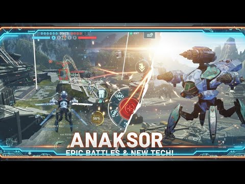 ANAKSOR 2nd week gameplay  - War Robots test server
