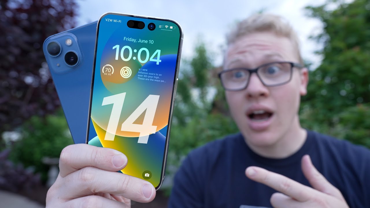 Exclusive iPhone 14 Hands-On! - YouTube