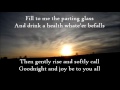 The Parting Glass-The High Kings (lyrics)