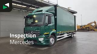 Mercedes-Benz Actros 1833 4X2 18tonner curtainsides 2000kg Ladebordwand Automa cami&oacute;n con lona corredera | Imagen 4 - Autoline