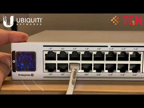 Ubiquiti USW Enterprise 48 POE Set Up