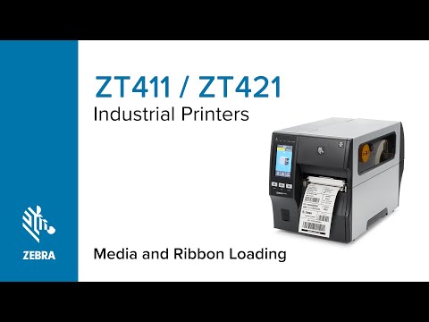 Zebra zt420 thermal transfer printer