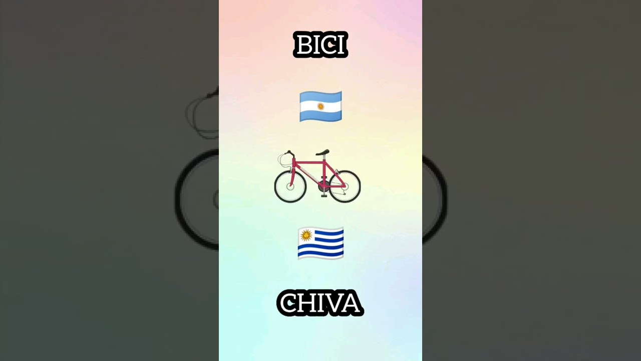Argentina vs Uruguay - 10 cosas que llamamos diferente. #shorts