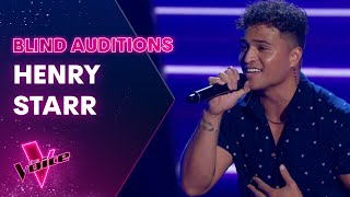 The Blind Auditions: Henry Starr Ahomana sings Forever by Chris Brown