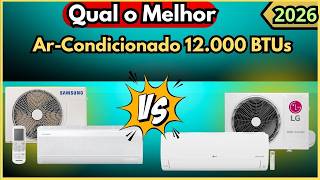 LG Dual Inverter vs Samsung WindFree-Qual o Melhor Ar-Condicionado 12.000 BTUs de 2026?