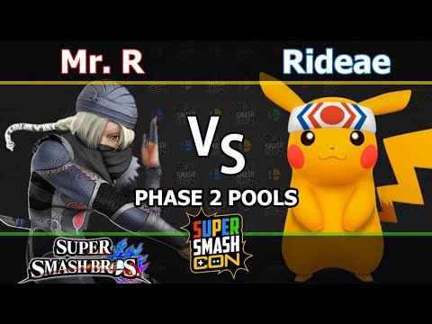 BC|Mr. R (Sheik) vs. EDAX|Rideae (Pikachu) - Wii U Singles Phase 2 Pools - SCC2017