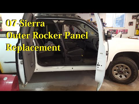 #DIY 07-13 Sierra Rocker Panel Replacement - Part 2