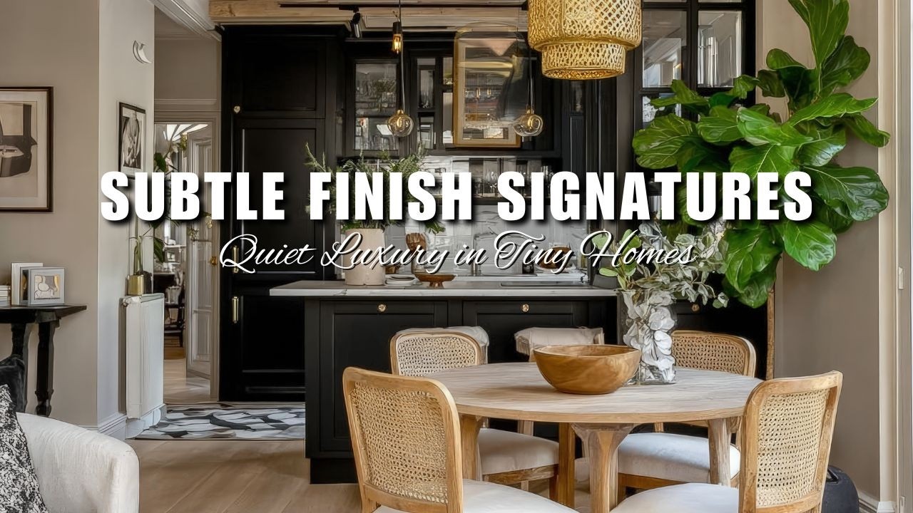 The Small Design Choices That Complete a Home with Quiet Luxury