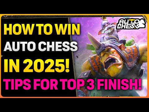 How To Consistently Finish TOP 3 In Dota Auto Chess | Step By Step Guide
