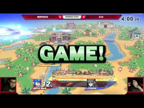 VS Arcadian 3 - Winners Qtrs - Morpheus (Megaman) vs. Elio (Corrin) - Smash 4