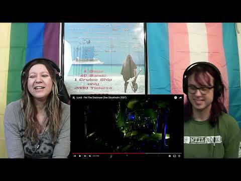 Lordi- "Pet The Destroyer" Reaction // Amber and Charisse React