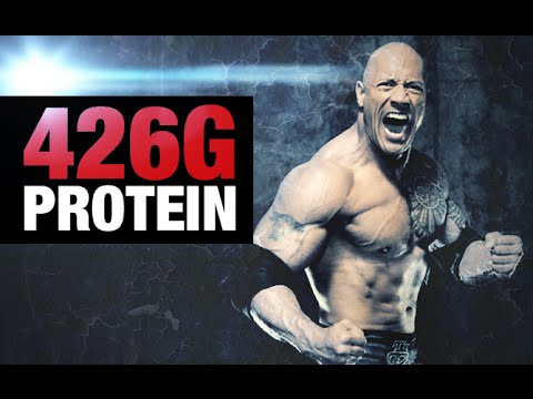 Dwayne “The Rock” Johnson’s Meal Plan… (426g Protein!)