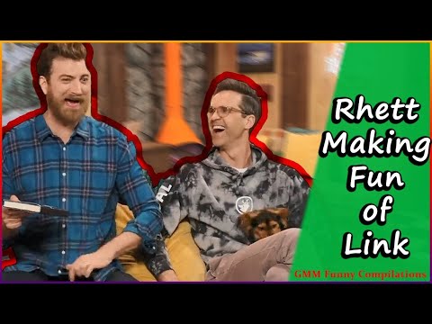 Rhett Making Fun of Link/Roasting Link (Kinda)- GMM Funny Compilations - That'Z Funny