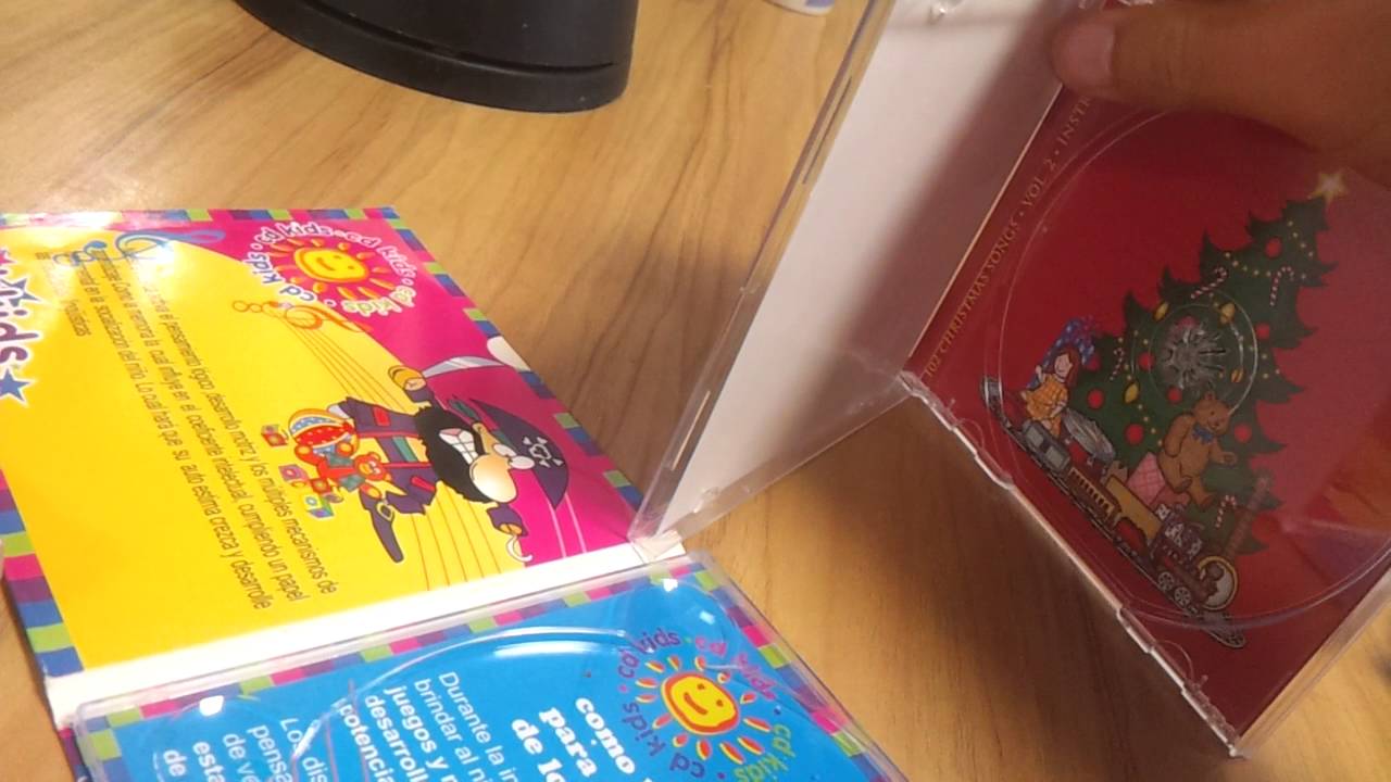 Children's CD replication/duplication with jewel case and digipak