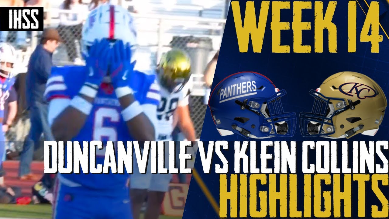 Duncanville Dominates Klein Collins with Explosive Plays!