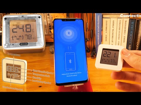 Xiaomi Mi Temperature and Humidity Monitor 2  - Showcase & Pair to Phone