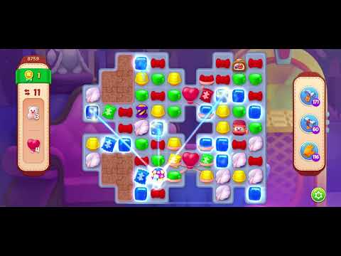 Homescapes Level 8759 夢幻家園 第8759關- No boosters