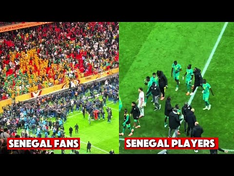 Senegal Walks Off After Controversial VAR Decisions | Senegal Vs Morocco 1-0 