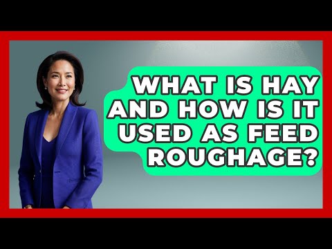 What Is Hay And How Is It Used As Feed Roughage? - The World of Agriculture