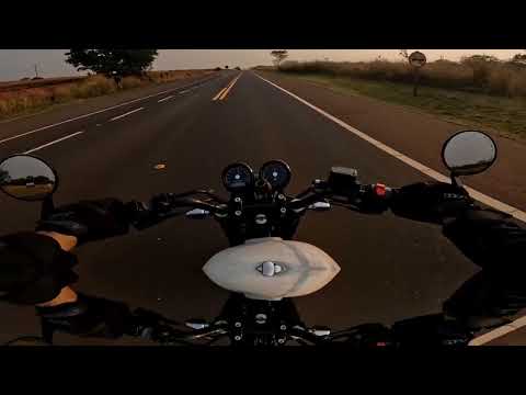 Saindo de Arapongas PR, com destino a Estrela do norte SP, com a Royal Enfild Interceptor 650.