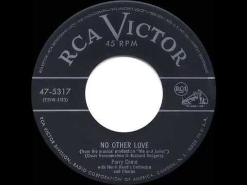 1953 HITS ARCHIVE  No Other Love   Perry Como a #1 record